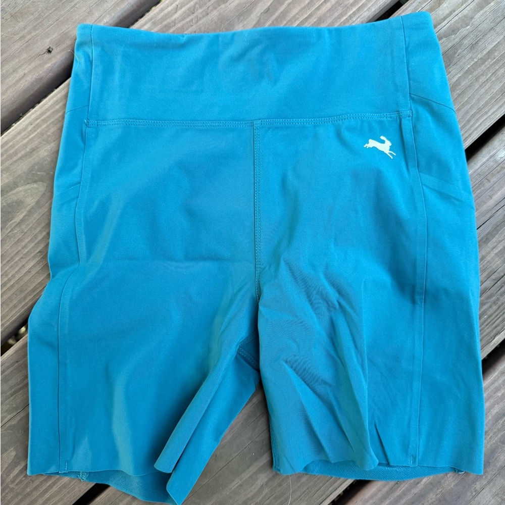 Tracksmith Dark Teal Running Athletic Shorts
